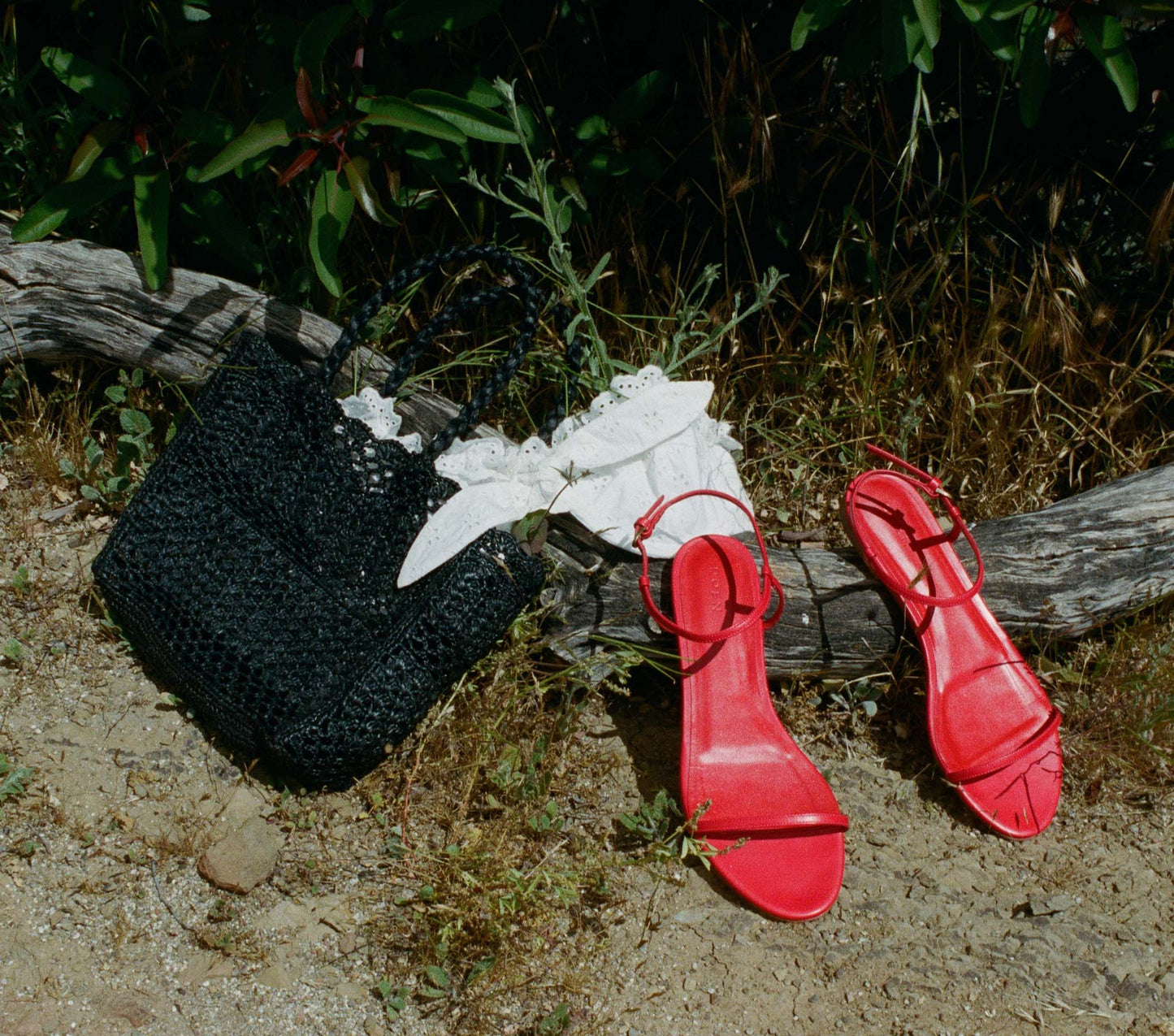SARTENE SANDAL -- RED NAPPA